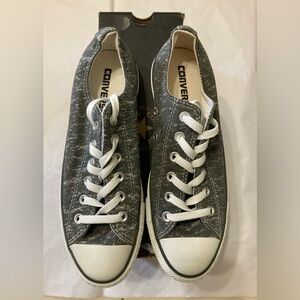 NEW Charcoal Converse W8.5